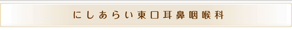 にしあらい東口耳鼻咽喉科